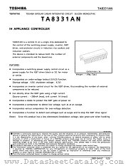 TA8331AN datasheet pdf TOSHIBA
