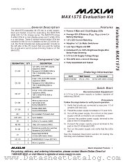MAX1575ETE datasheet pdf MAXIM - Dallas Semiconductor