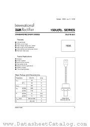 150U120DM datasheet pdf International Rectifier
