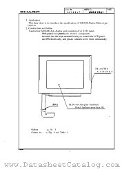 LM641521 datasheet pdf SHARP