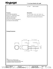 L-7113NT datasheet pdf Kingbright Electronic