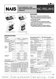 NC4D-JP-DC5V datasheet pdf Matsushita Electric Works(Nais)