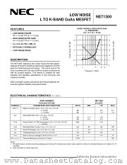 NE71300 datasheet pdf NEC