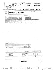 PD8931 datasheet pdf Mitsubishi Electric Corporation
