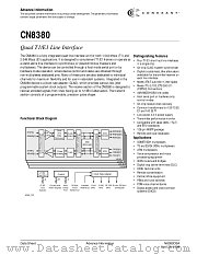 CN8380EPF datasheet pdf Conexant