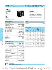 JQX-14FF/61HS datasheet pdf etc
