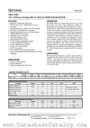 TRSL-9380 datasheet pdf etc