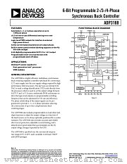 ADP3188JRQZ-REEL datasheet pdf Analog Devices