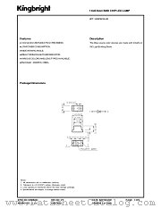 KPT-1608PBC datasheet pdf Kingbright Electronic