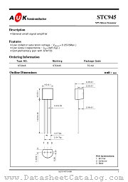 STC945 datasheet pdf AUK Corp