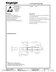 L-934MBD datasheet pdf Kingbright Electronic