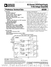 AD5380EB datasheet pdf Analog Devices